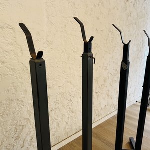 2 Pares de Soportes para Barra de Pesas Ajustables - imagen 2