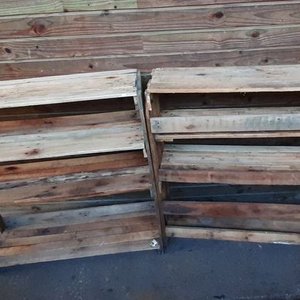 Estantería Rústica de Madera con 4 Estantes - imagen 3