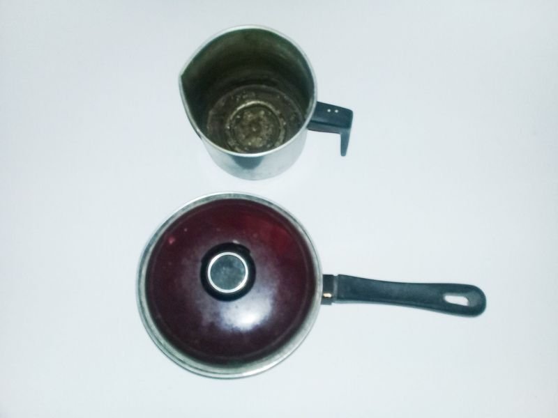Olla con tapa y recipiente de aluminio - imagen 3