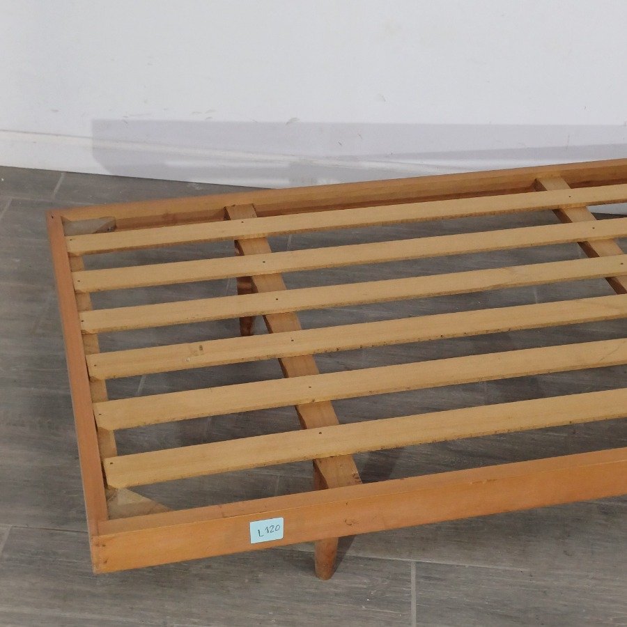 Cama turca de 1 plaza en pino, en buen estado - imagen 3
