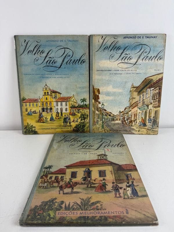 Lote siguiente: Libro de Arte Histórico: Viejo Sao Paulo por Affonso De E. Taunay