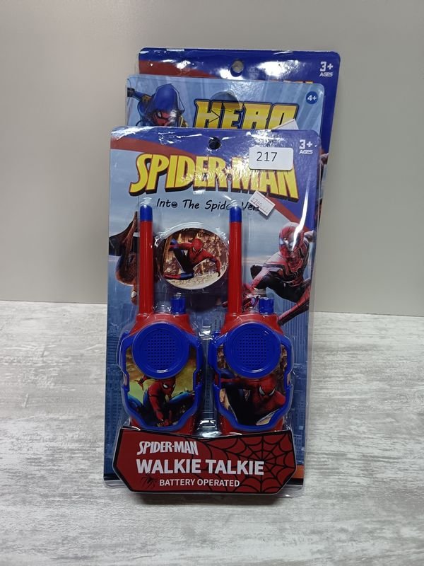 Lote anterior: Walkie Talke y guante Spiderman - Juguetes