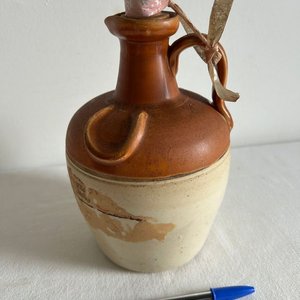 Porrón Antiguo de Cerámica "A. de Luxe Scots Whisky" - imagen 2