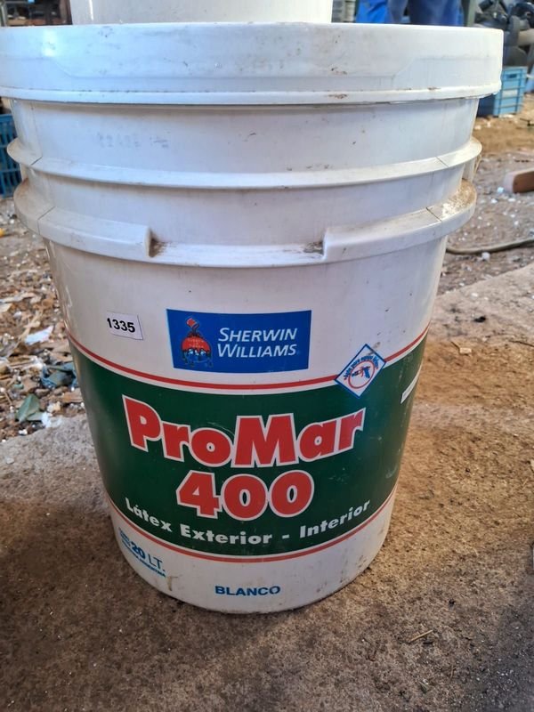 Lote siguiente: Latex Sherwin Williams ProMar 400 Blanco 20 litros
