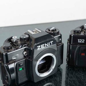 2 Cámaras Fotográficas Zenit 122 Vintage - imagen 2