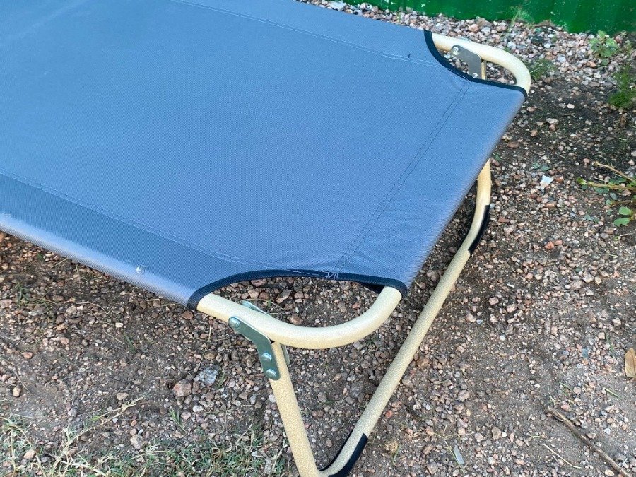 Catre de camping plegable y regulable - imagen 4