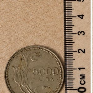 Moneda de 5.000 Liras Turcas, 1992 - imagen 1