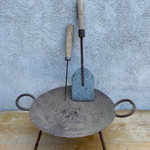 Disco de Arado con Pala y Pinchos para Asado - imagen 1
