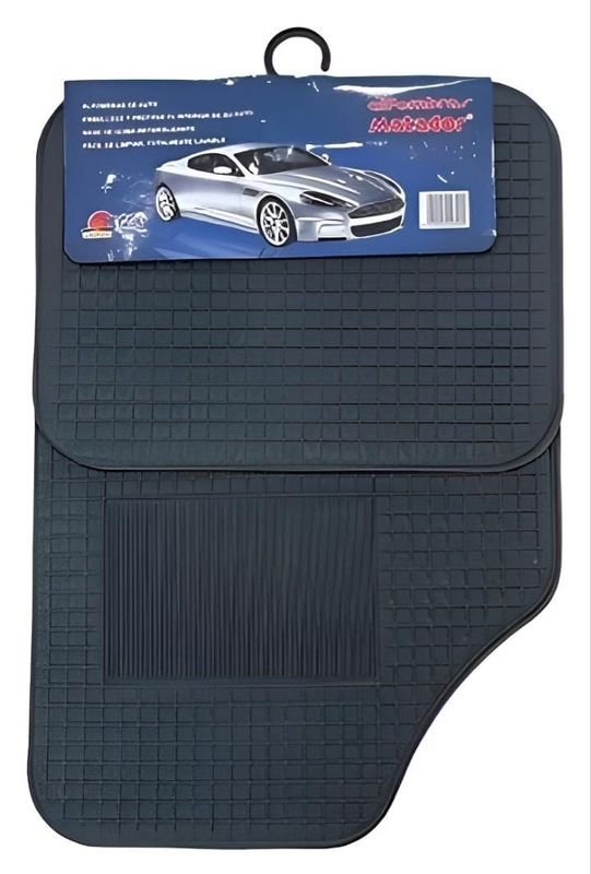 Juego de 4 Alfombras de Goma para Auto