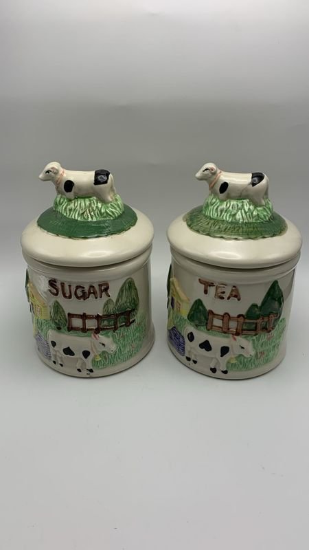 Juguetes de cerámica con vaca - imagen 1