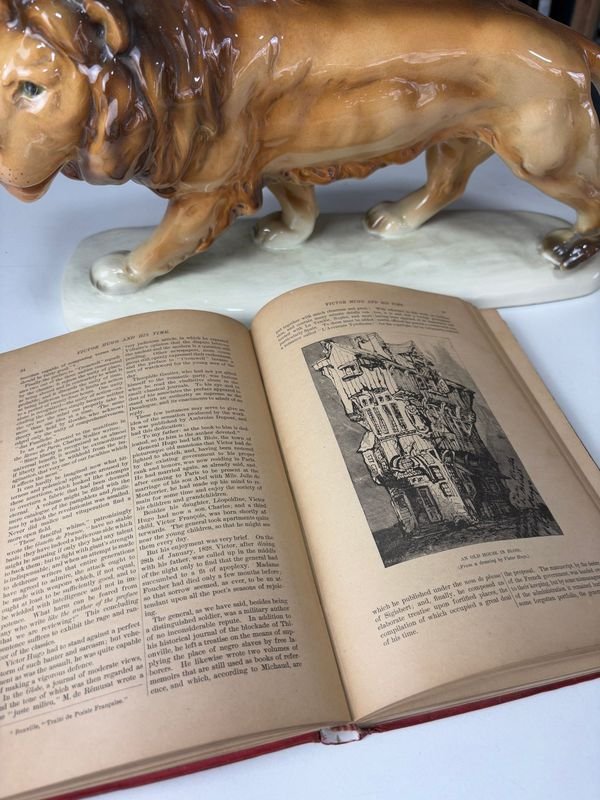 Libro de Víctor Hugo y Su Tiempo con Grabados por Alfred Barbou - imagen 5