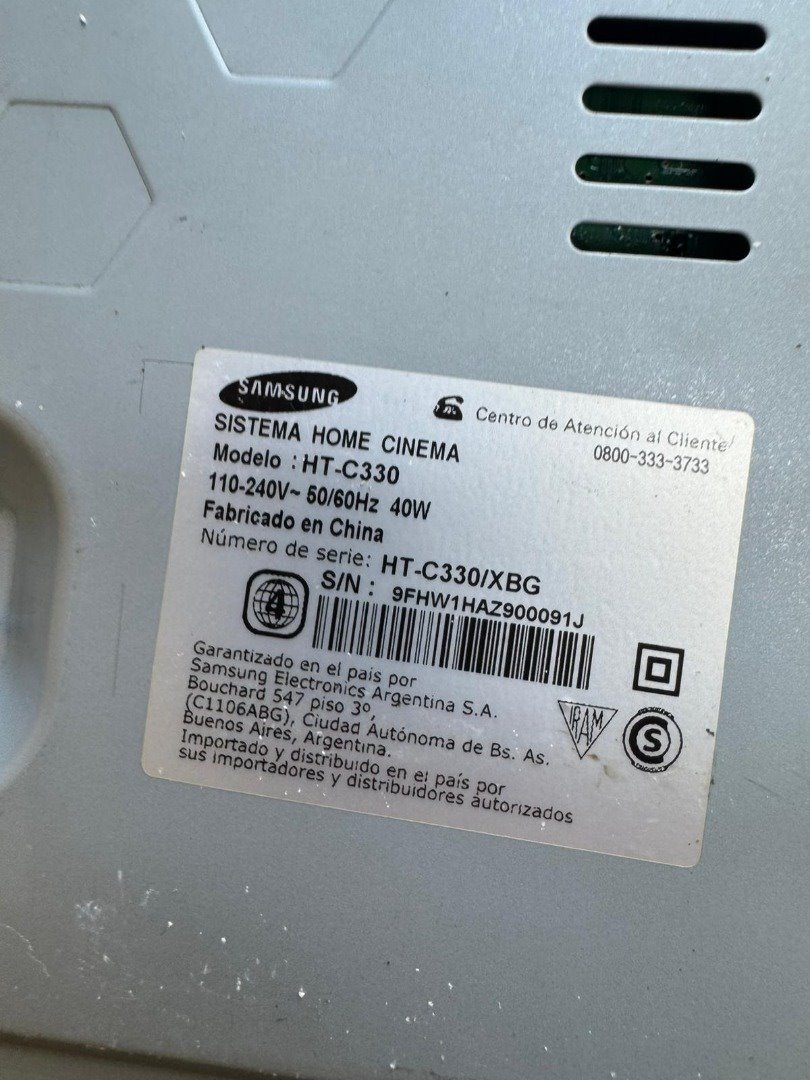 Sistema de Cine en Casa Samsung con Subwoofer y Control - imagen 7