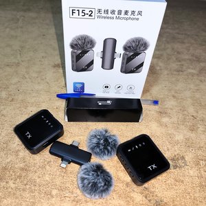 Lote siguiente: Set de 2 Micrófonos Inalámbricos Solaperos Recargables Bluetooth
