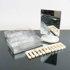 Lote anterior: Organizador de Maquillaje con Espejo LED y Percha para Corbatas