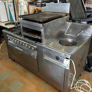 Cocina Industrial Acero Inoxidable con Plancha y Horno - imagen 9