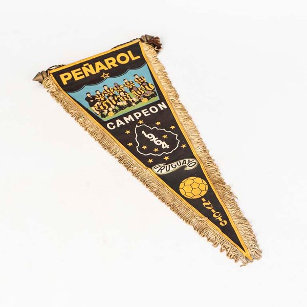Banderín de Peñarol Campeón Uruguayo 1964