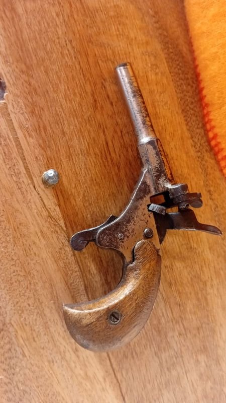 Antiguo Trabuco de Cartera - Pistola de Cárcova - imagen 2