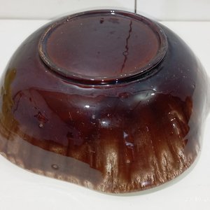 Juego de Té Amarillo y Ensaladera Marrón de Cerámica - imagen 8