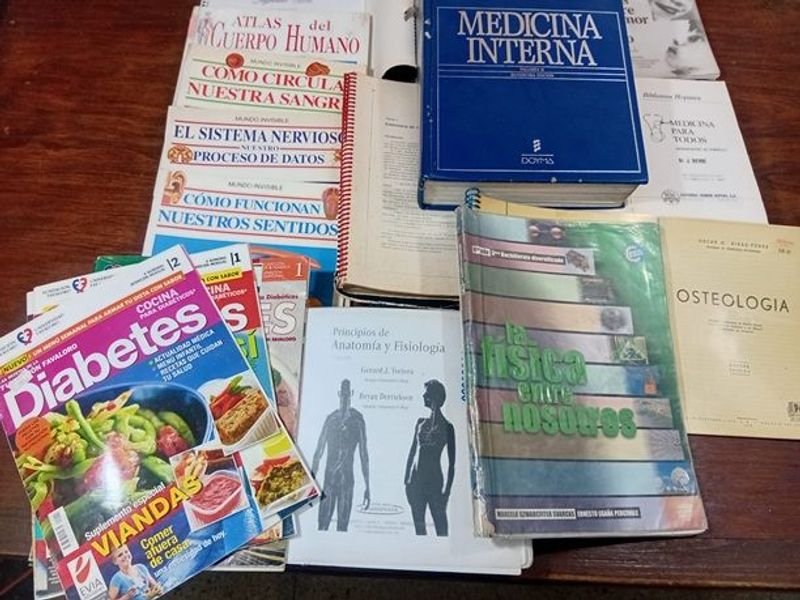 Lote de Libros de Medicina y Salud: Atlas, Fisiología, Diabetes y Más