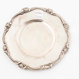 2 Platitos de Plata 925 con Bordes Decorados - imagen 2