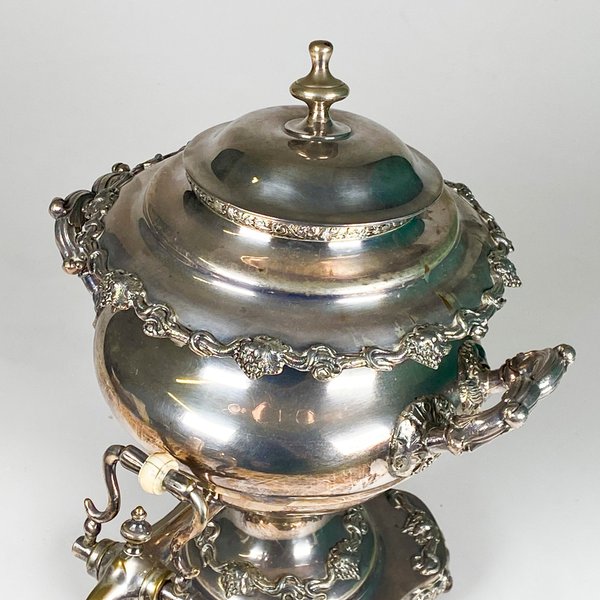 Samovar en metal labrado para el hogar - imagen 3