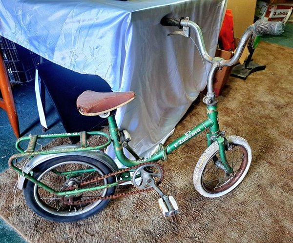 Bicicleta de niño antigua fabricada por Primo Zuccotti - imagen 1