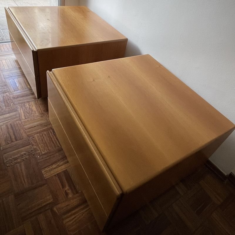 Mesas de luz en madera maciza traídas de España - imagen 2