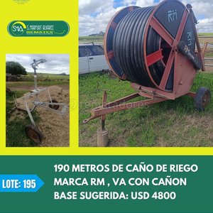 Lote anterior: Carrete de Riego RM 190 Metros de Caño