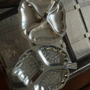 Lote siguiente: Set de 2 Copetineros Acero Inoxidable