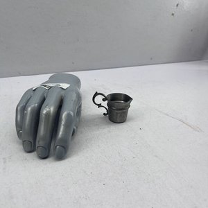 Medida de Whisky de Peltre Antigua - imagen 4