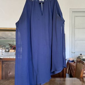 Blusa Azul Marino En Focus Women Talle 16W con Pedrería - imagen 1