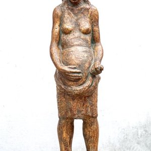 Lote anterior: Escultura de Mujer Embarazada en Bronce