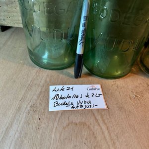 9 botellas VUDU antiguas de 2 litros o más - imagen 3