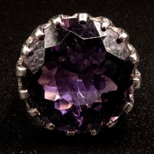Lote anterior: Anillo de Plata 950 con Amatista Grande