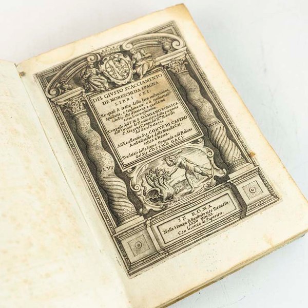 Libro "Del Giusto Scacciamento de Moreschi da Spagna" de Damián de Fonseca (Roma, 1611) - imagen 1