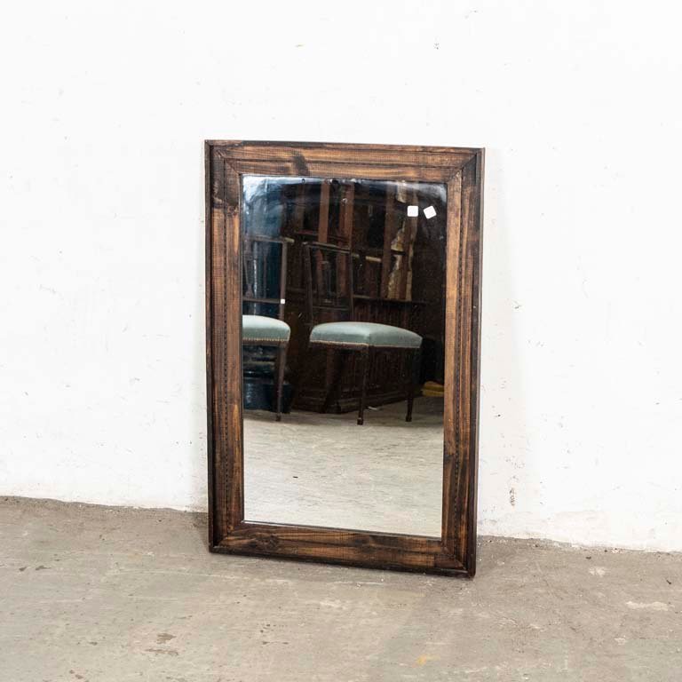 Lote anterior: Espejo con marco de madera para decoración