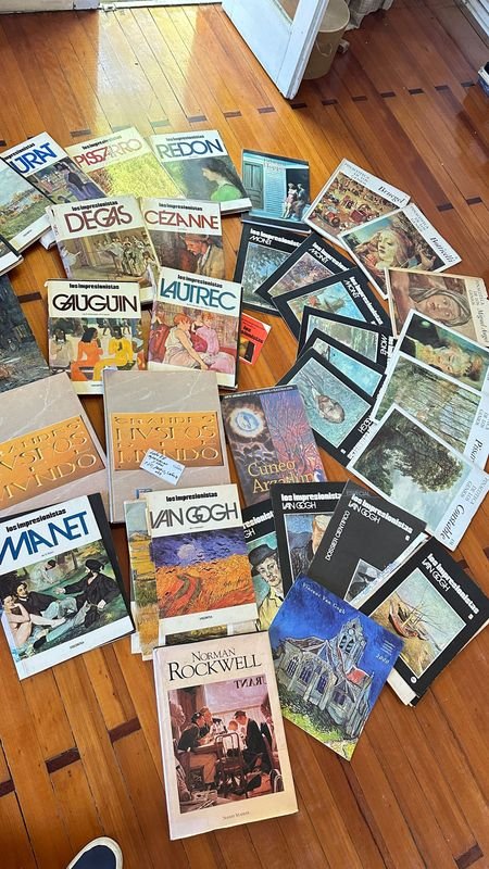 Colección de libros y láminas de pintores Renacentistas - imagen 5