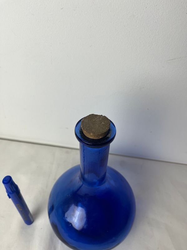 Botella y vela decorativa - imagen 3