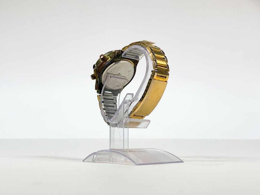 Reloj de pulsera moderno en oro - imagen 3
