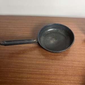 Sartén Esmaltada Negra Antigua - imagen 1