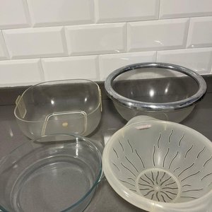 Lote anterior: Set de Bols y Ensaladera Guzzini de Vidrio y Plástico
