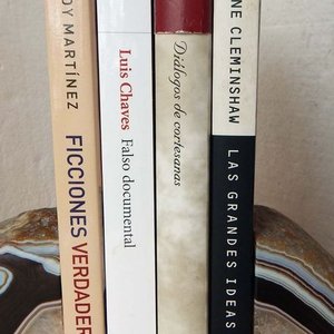 Lote de 4 Libros: Poesía, Ficciones, Diálogos y Grandes Ideas - imagen 3