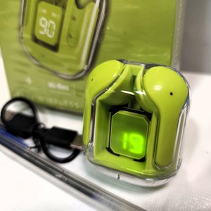 Auriculares Inalámbricos Ultra Pods Max Verdes con Bluetooth y Pantalla LED - imagen 4