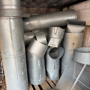 Lote de Ductos Galvanizados y Accesorios para Ventilación - imagen 3