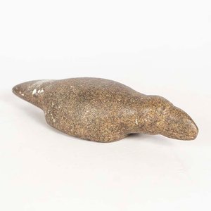 Escultura Indígena de Horlitolito de Durazno - 31x12 cm - imagen 1