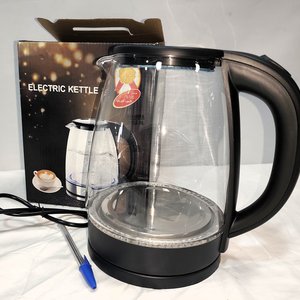 Jarra Eléctrica de Vidrio con Luces LED, Nueva en Caja - imagen 2