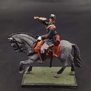 Soldado de Caballería de EE.UU. con Trompeta, Figura Coleccionable - imagen 5