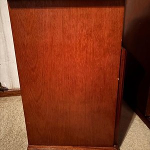 Rack de Madera Maciza Clásico con Puertas Batientes - imagen 4