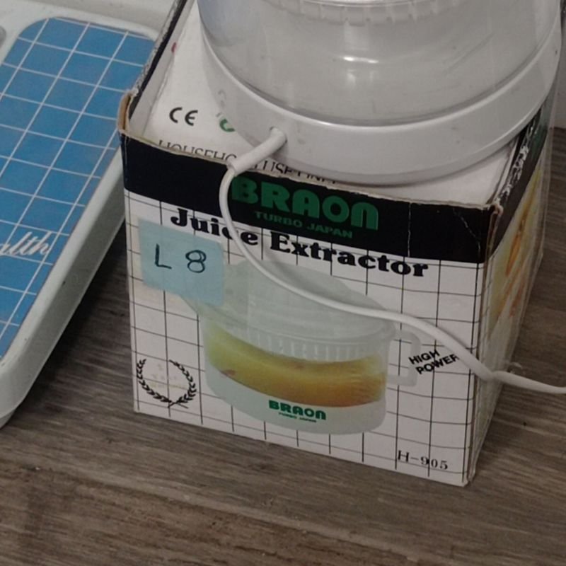 Balanza y juguera marca Braon Turbo Japan en excelente estado - imagen 5
