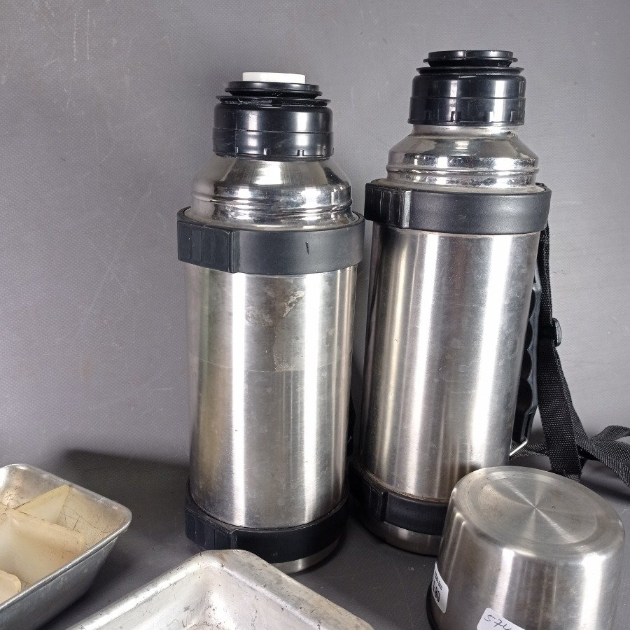 Colección de Utensilios de Cocina y Termos de Acero Inoxidable - imagen 5